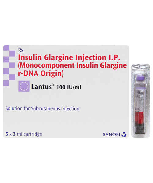 Lantus Insulin Catridge 100IU 3ml