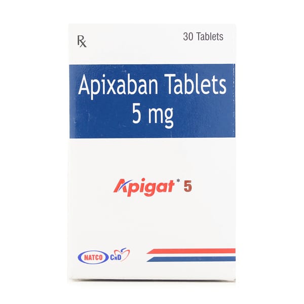 Apixaban tablets-5mg (Apigat)