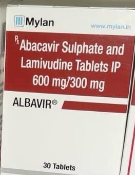 Abacavir Sulphate & Lamivudine tablets-600mg/300mg