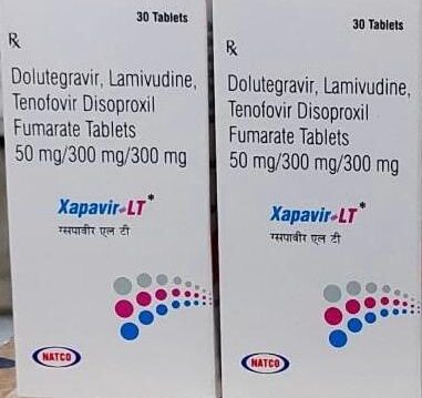 Dolutegravir , Lamivudine , Tenofovir Disoproxil Fumarate Tablets 50mg/300mg/300mg