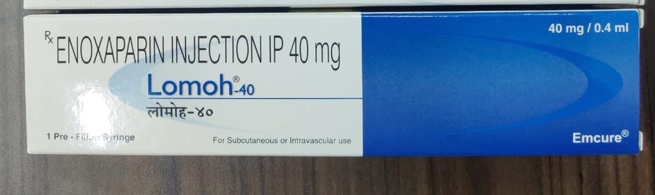 Enoxaparin Injection IP 40mg (LOMOH)
