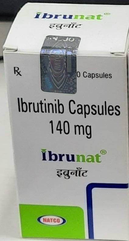 Ibrutinib capsules 140mg (IBRUNAT)