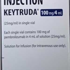 Pembrolizumab injection (KEYTRUDA 100MG/4ML)