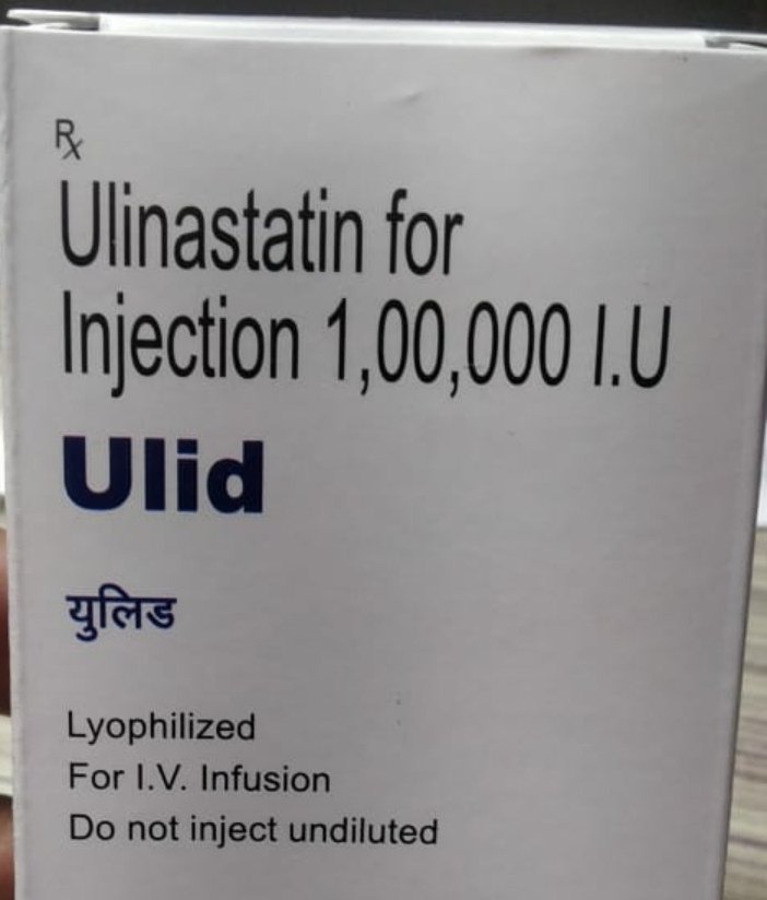 Ulinastatin Injection 1,00,000 I.U (ULID)