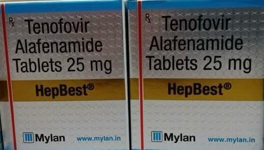 Tenofovir Alafenamide tablets-25mg (HEPBEST)