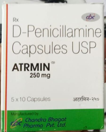 D-Penicillamine capsules (ATRMIN 250MG)