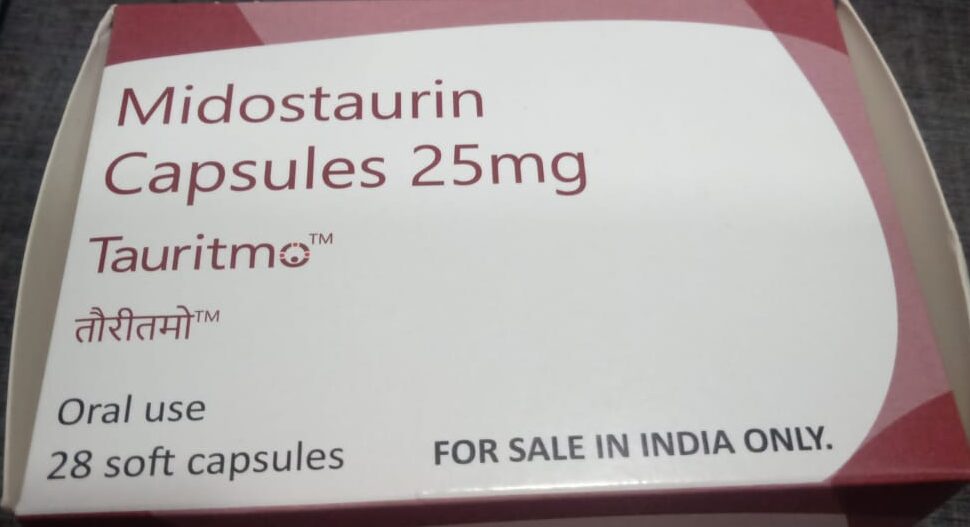 Midostaurin capsules-25mg (TAURITMO)