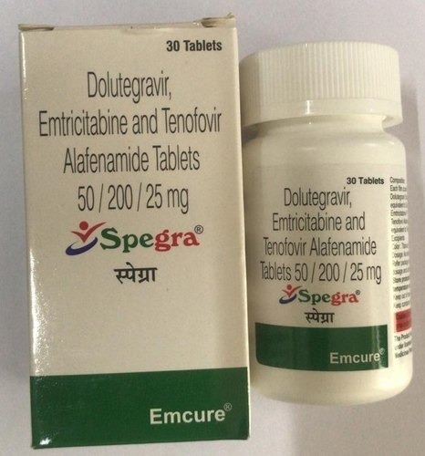 Dolutegravir, Emtricitabine & Alafenamide tablets (SPEGRA)