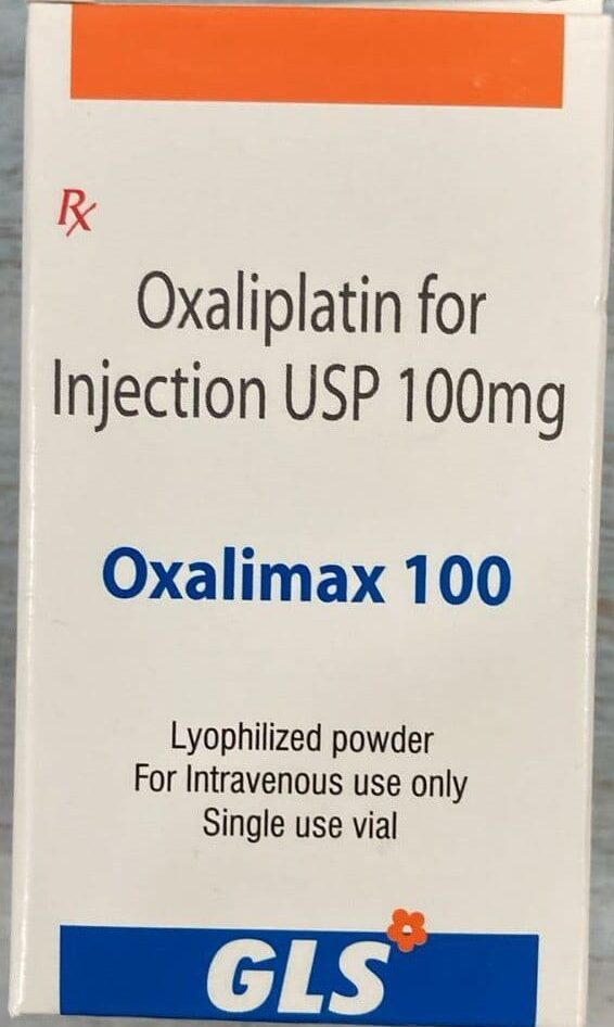 Oxaliplatin injection USP 100mg