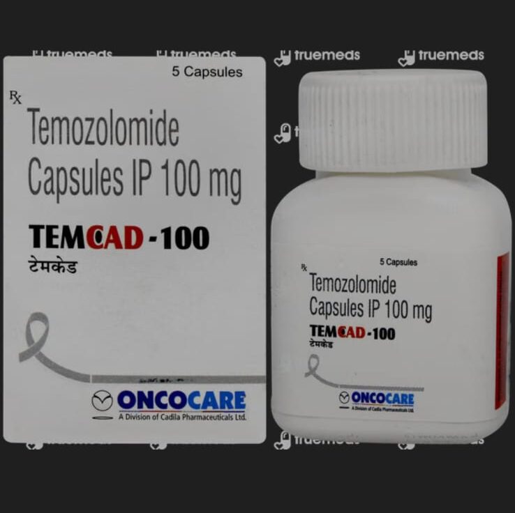 Temozolomide Capsules IP 100mg