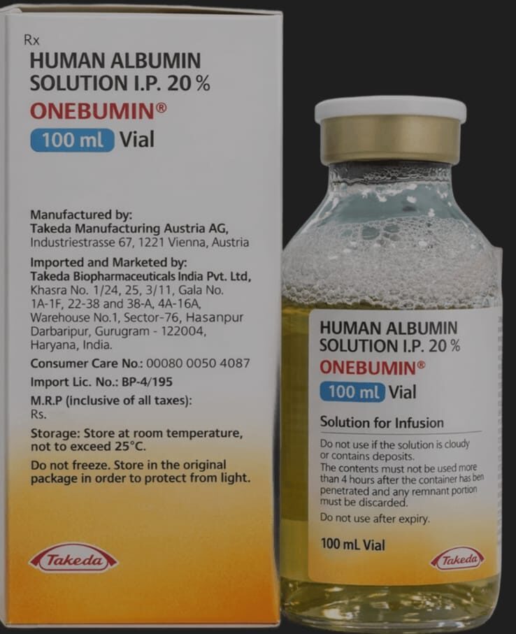 Human Albumin Solution I.P. 20%