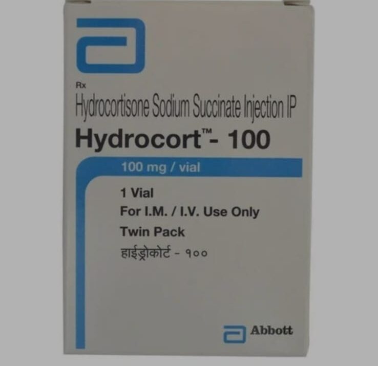 Hydrocortisone Sodium Succinate 100mg/vial