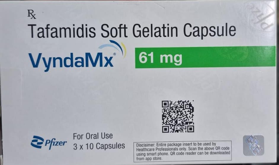 Tafamidis Gelatin Capsules 61mg (VYNDAMX)