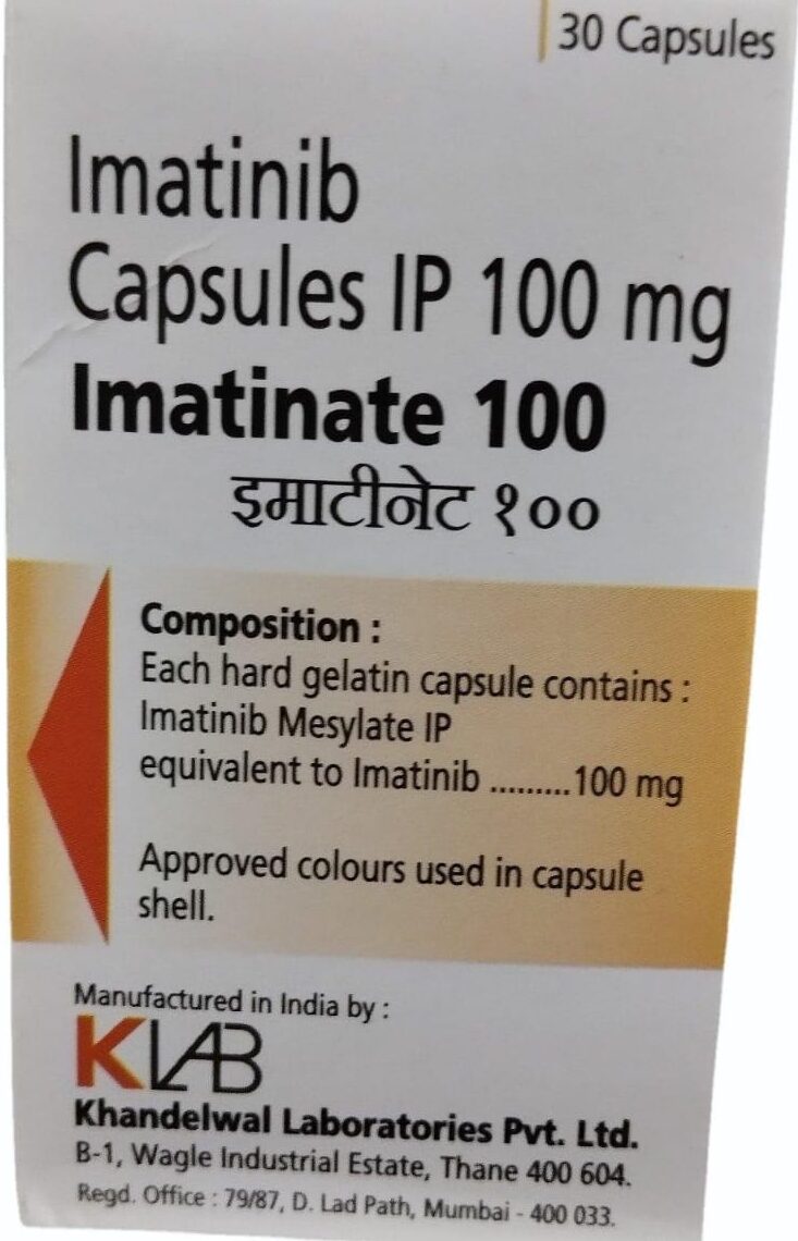 Imatinib Capsules IP 100mg