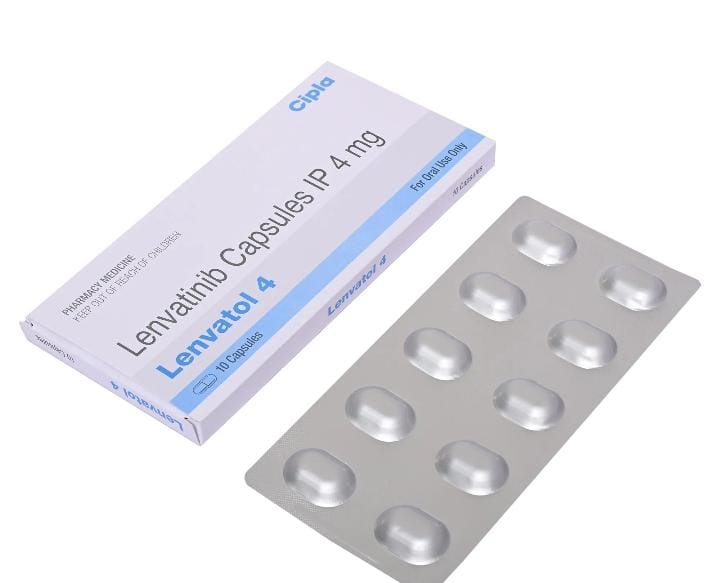 Lenvatinib Capsules IP 4mg