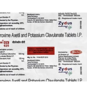 Cefuroxime Axetil and Potassium Clavulanate (ZYDUS)