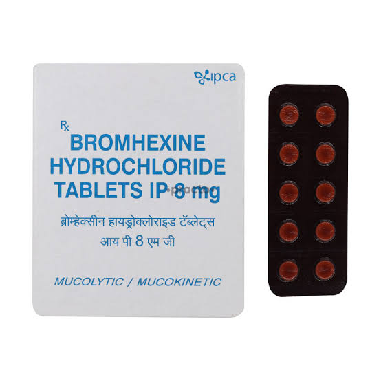 BROMHEXINE IP 8MG